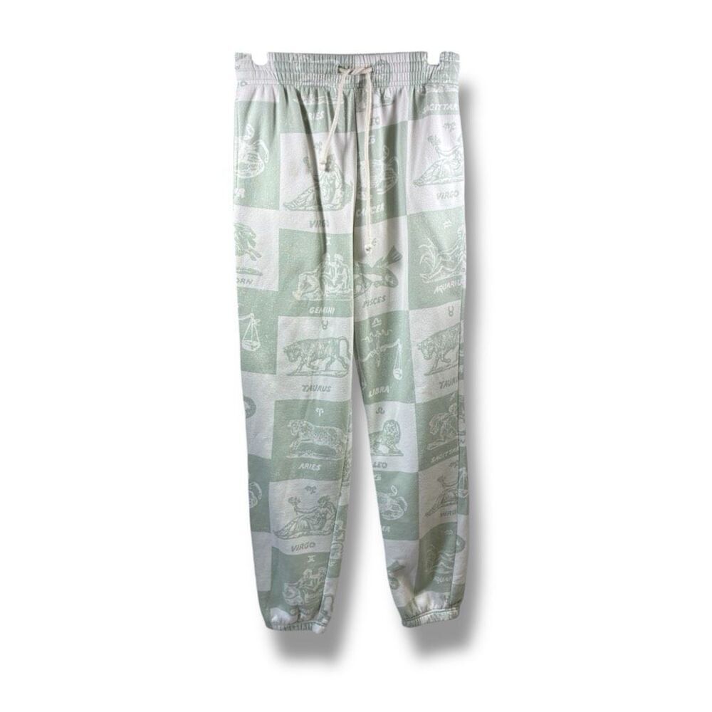 Out From Under Urban Outfitters Horoscope Pattern in Light Green Size M